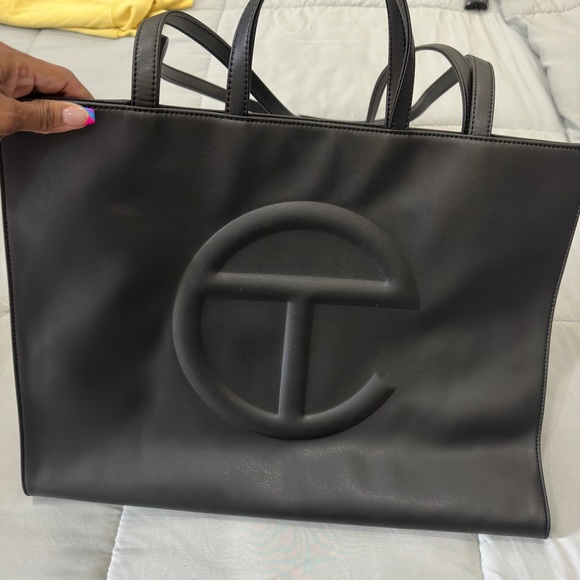 ✨NEW✨ TELFAR TOTE BAG (LARGE)- BLACK - Picture 5 of 6